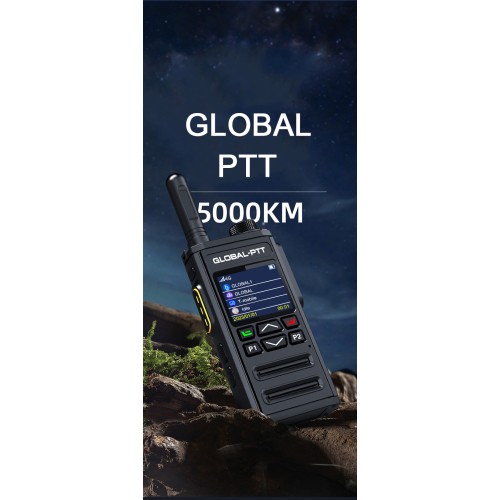 2PCS G7 global-ptt POC 4G LTE walkie talkie Two-way radio long range professional police Portable communication Amateur ham handy