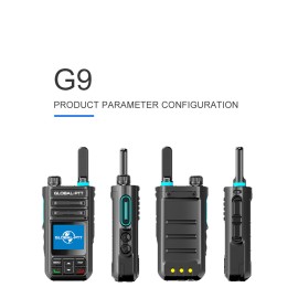 2PCS G9 global-ptt global walkie talkie Wurui POC radio commutator radios long range phones profesional Two-way radio internet police 