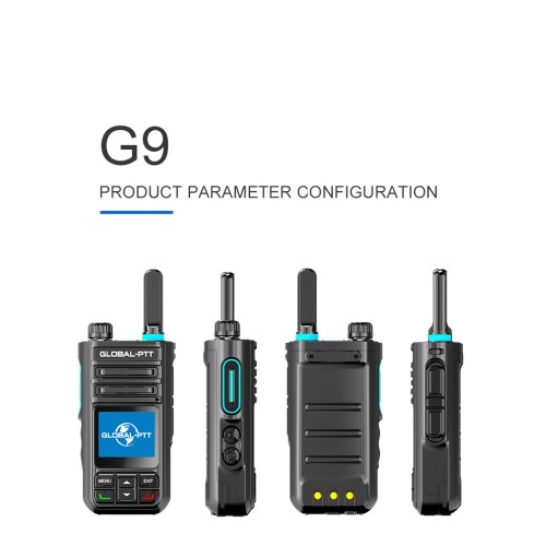 2PCS G9 global-ptt global walkie talkie Wurui POC radio commutator radios long range phones profesional Two-way radio internet police